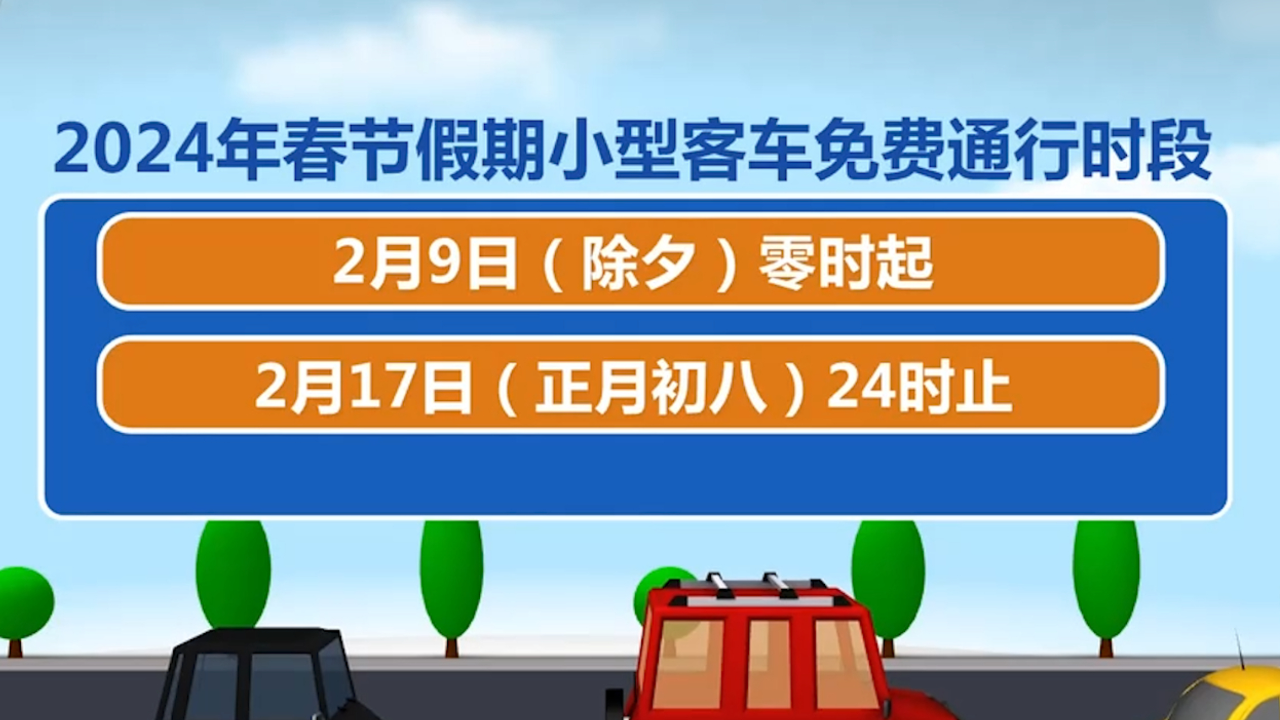 “高速免费日期2022春节	” 高速公路免费2021年春节具体时间？-第3张图片