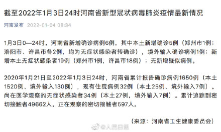 河南新增本土无症状4例其中郑州2例,河南新增12例 均在郑州-第2张图片