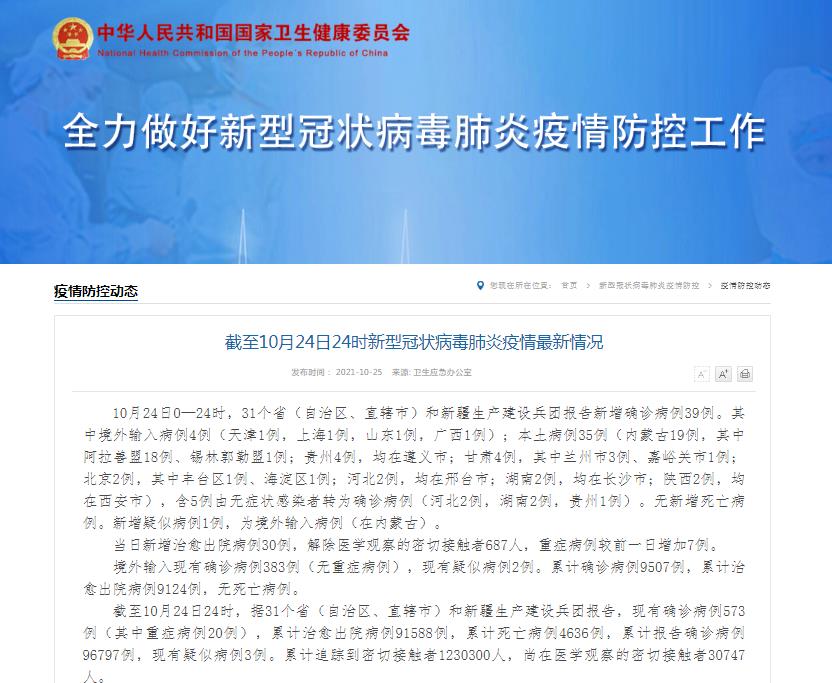 31省新增本土确诊35例.31省新增本土确诊10例-第3张图片