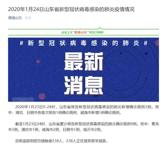 【山东疫情分布图/山东疫情一览表】-第2张图片