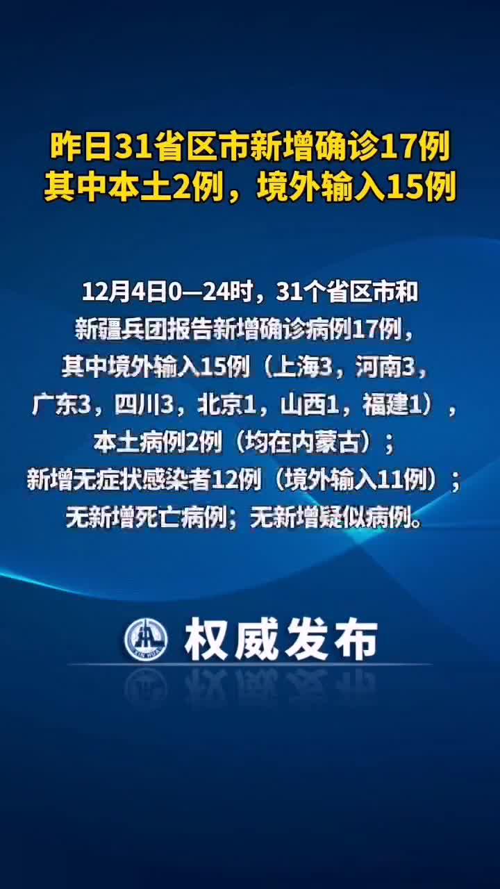 31省新增确诊17例本土6例在辽宁〃31省新增确诊21例本土6例在辽宁-第1张图片